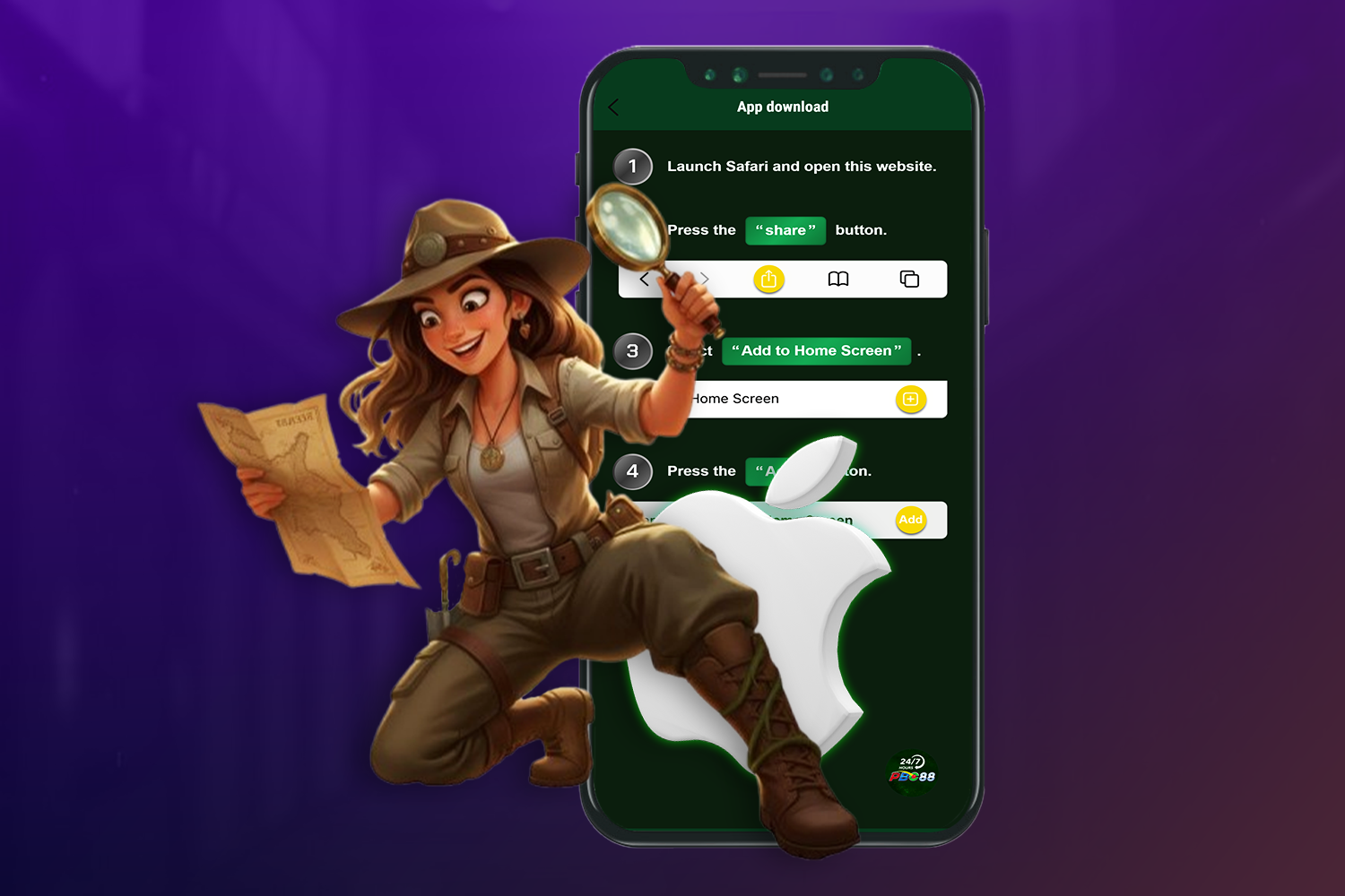 PBC88 iOS app download, PBC88 iOS Install